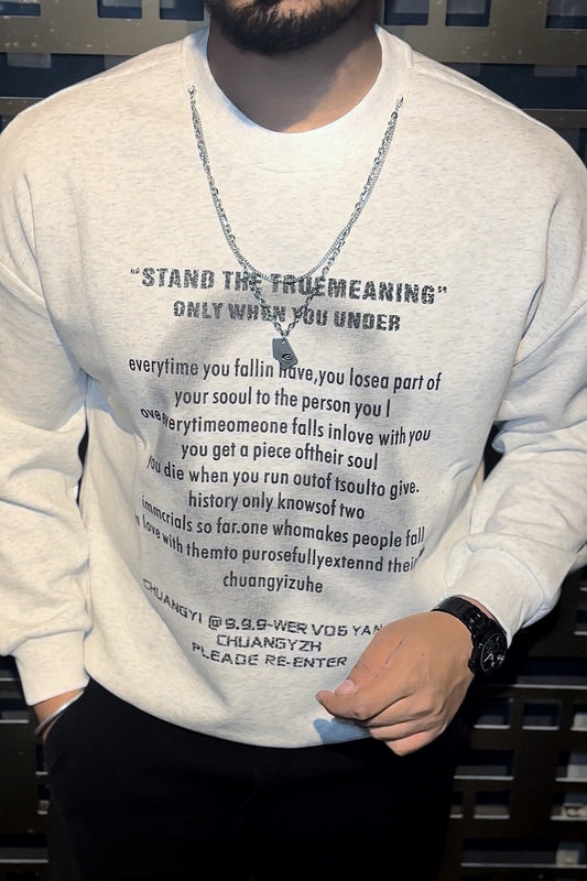 Eclipse Love Sweatshirt - Ivory