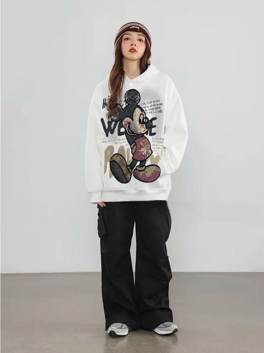 Mickey Mouse Sweatshirt - White