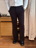 Japanese Bootcut Trouser - Brown