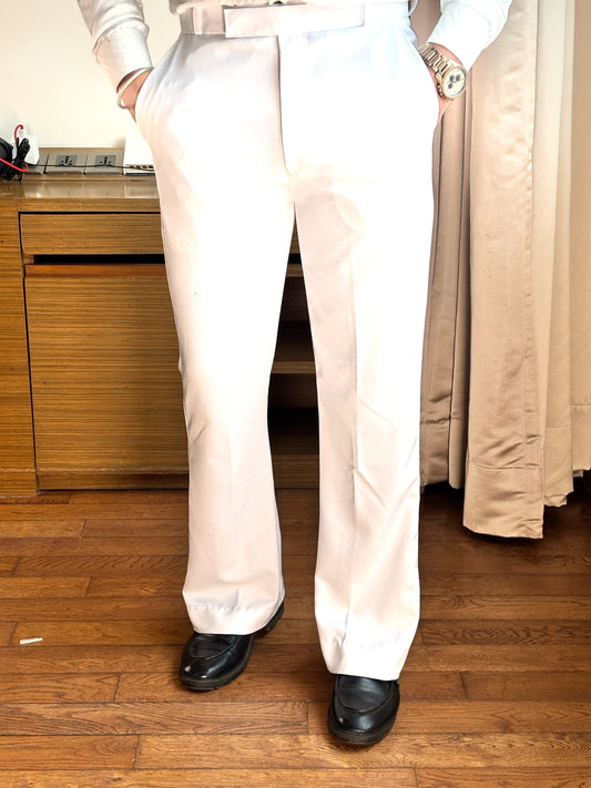 Japanese Bootcut Trouser - White