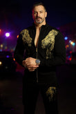 Roar Edition Jacquard Tracksuit - Black