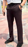 Japanese Bootcut Trouser - Brown