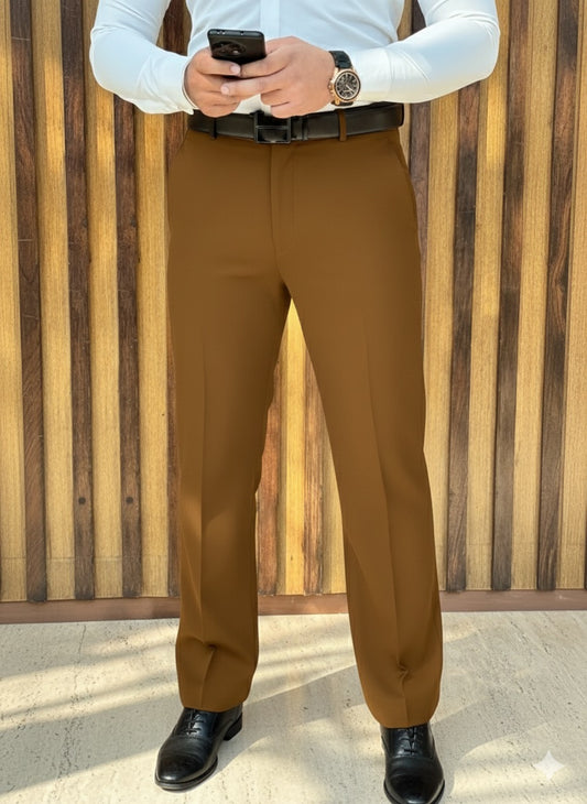 Japanese Bootcut Trouser - Mustard