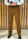 Japanese Bootcut Trouser - Mustard