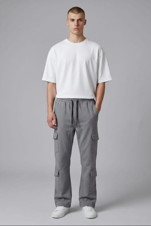 6POCKET LYCRA CARGO- CHARCOAL - Under Attack