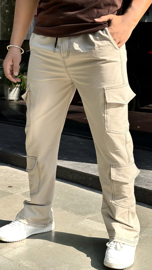 6POCKET LYCRA CARGO- FAWN - Under Attack