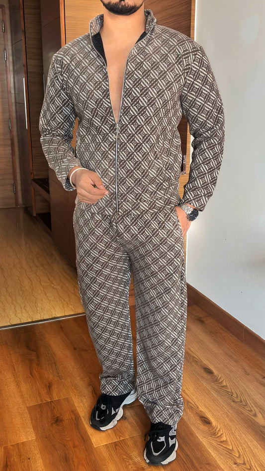 Luxe Edition Jacquard Tracksuit - Pista