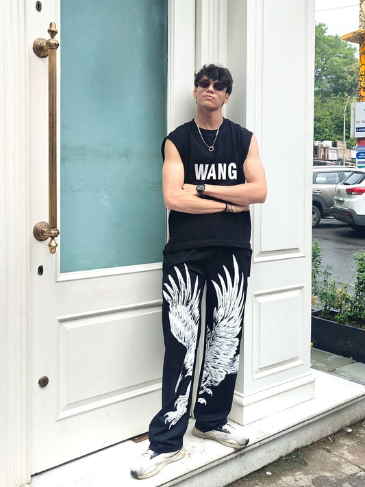 Falcon Unisex Straight Fit Baggy Pants