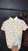 VL all over printed Tshirt - white