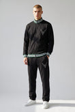 Deer luxuxry rhinestone tracksuit - black