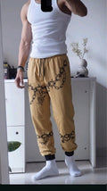 Spike Chain Graphic Joggers