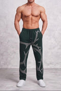 Thorn Graphic Print Casual Joggers