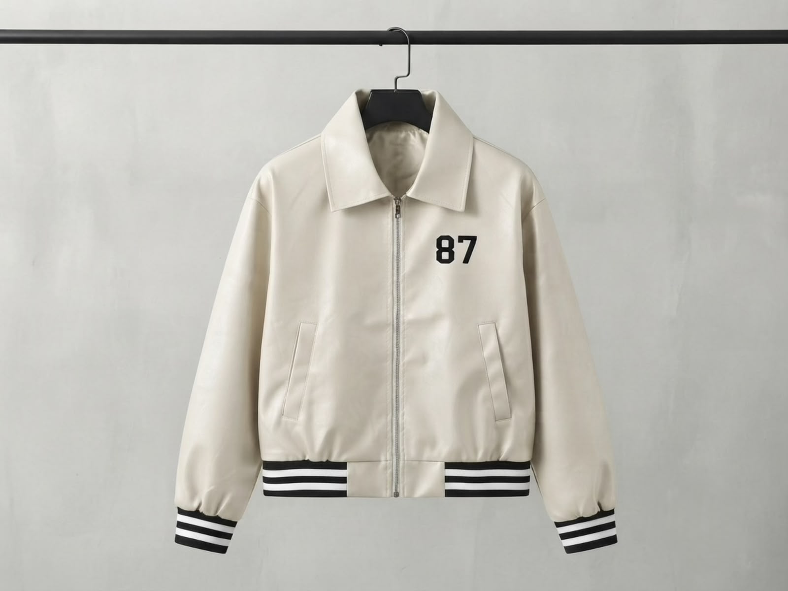 Legacy Retro Bomber Jacket - White