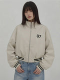 Legacy Retro Bomber Jacket - White