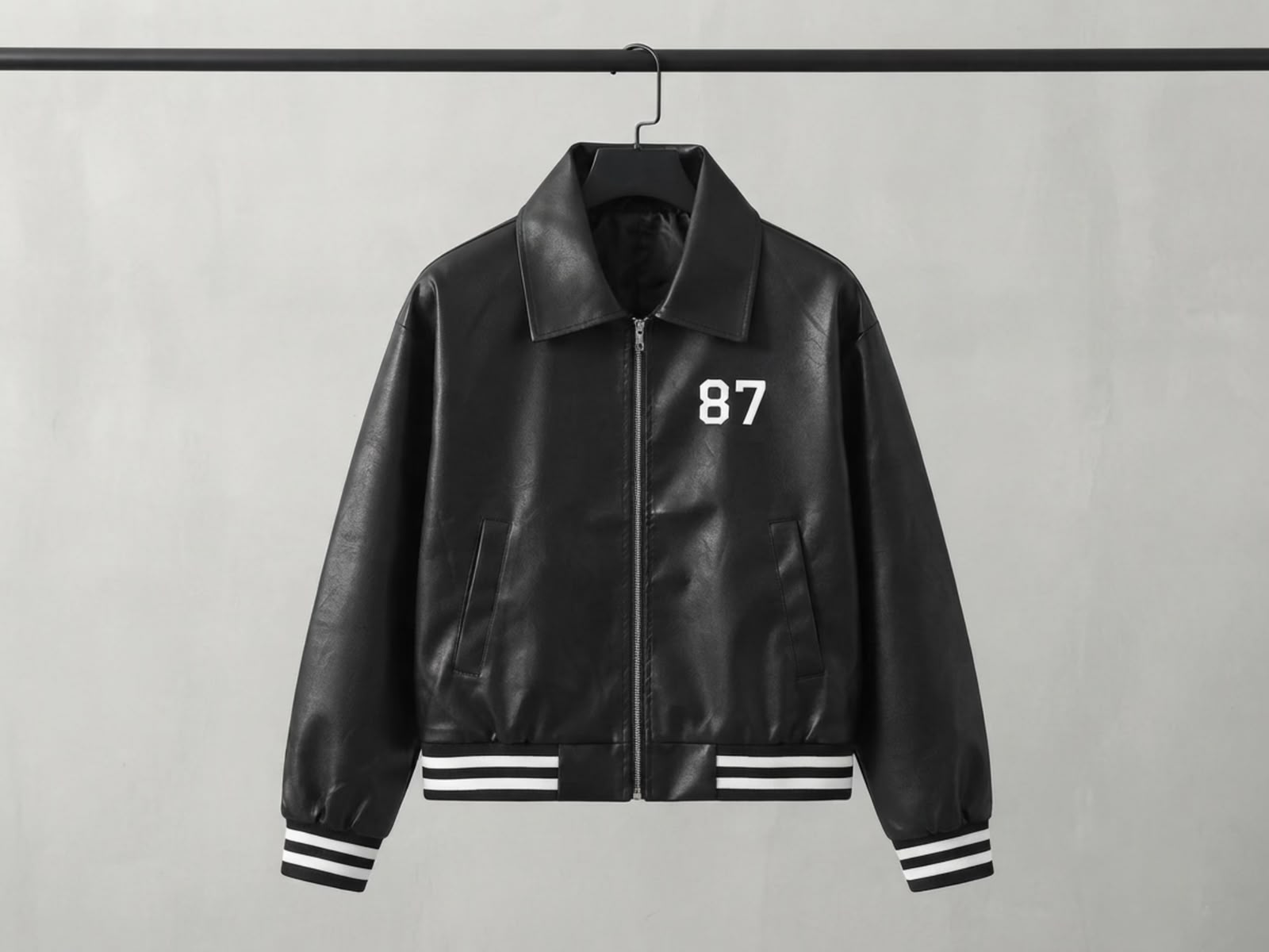 Legacy Retro Bomber Jacket - Black