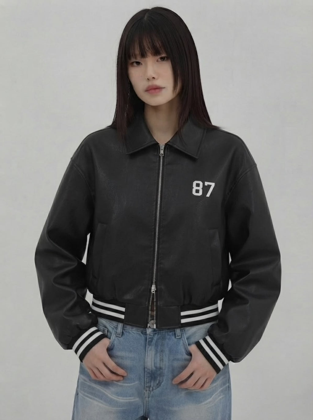 Legacy Retro Bomber Jacket - Black