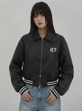 Legacy Retro Bomber Jacket - Black