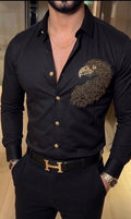 Eagle Apex Stitchless Jacquard Shirt - Black