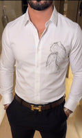 Predator Stitchless Jacquard Shirt - White