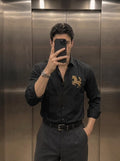 Horse Jungle Luxe Shirt - Black