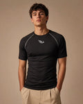 UA Gym Fitted Tshirt - Black