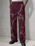 Scarlet Motion Jogging Trousers - Wine