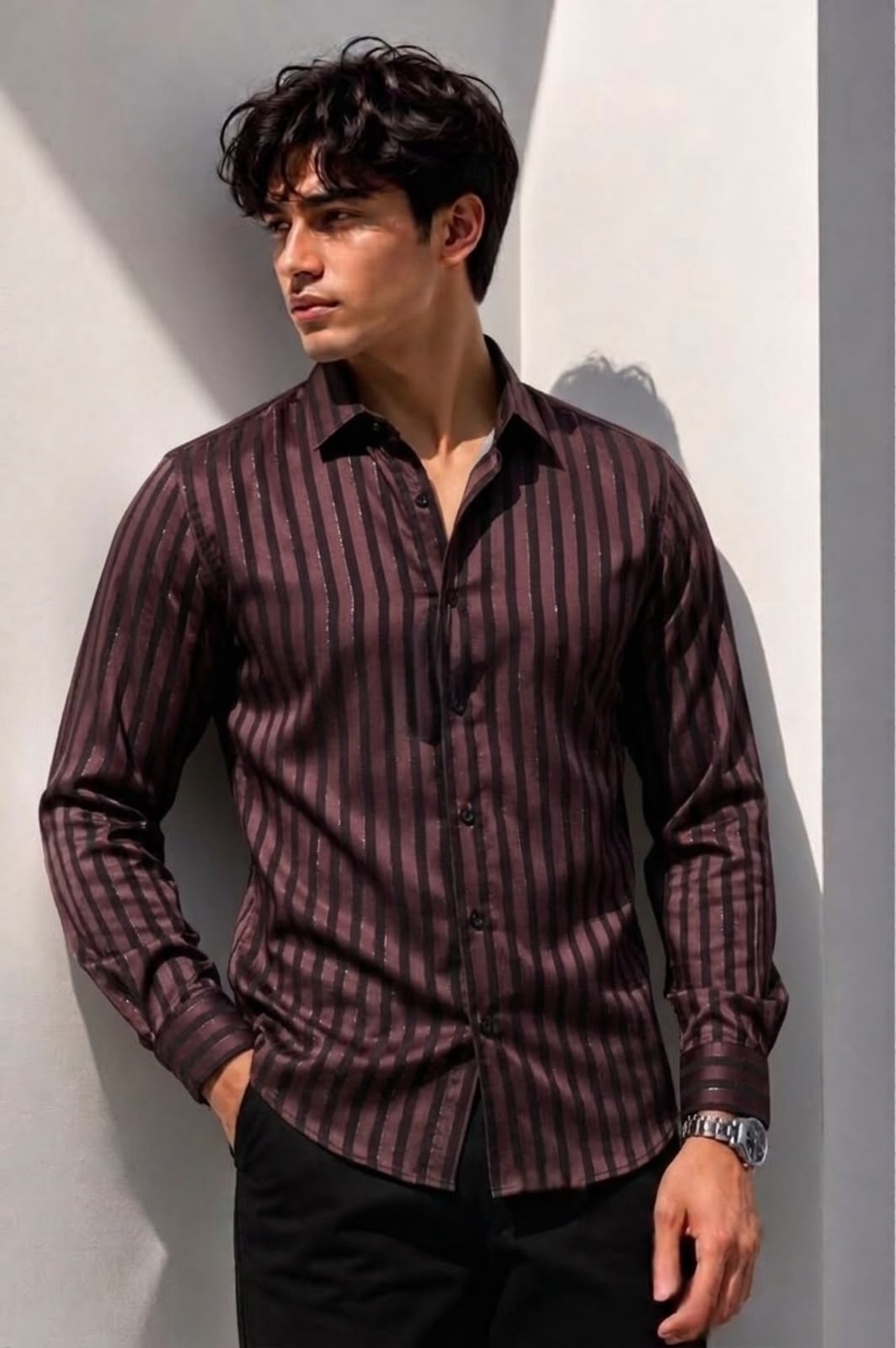 Prestige Lineform Signature Shirt - Wine