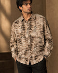 Wild Croc Japanese Lycra Shirt - Brown