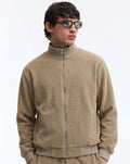 Auren Textured Knit Jacket - Sand - Under Attack