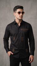 BURB LONDON LYCRA SHIRT - BLACK - Under Attack