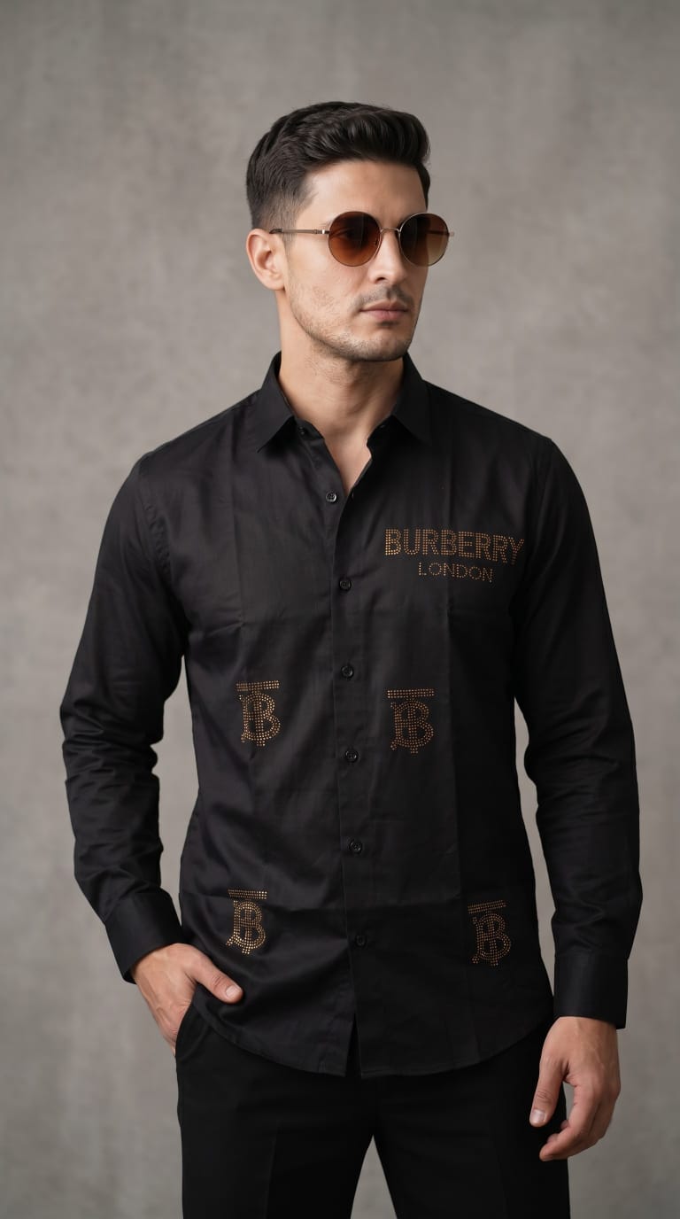 BURB LONDON LYCRA SHIRT - BLACK - Under Attack