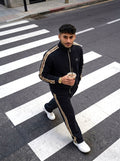 christan dior side patti tracksuit - black - Under Attack