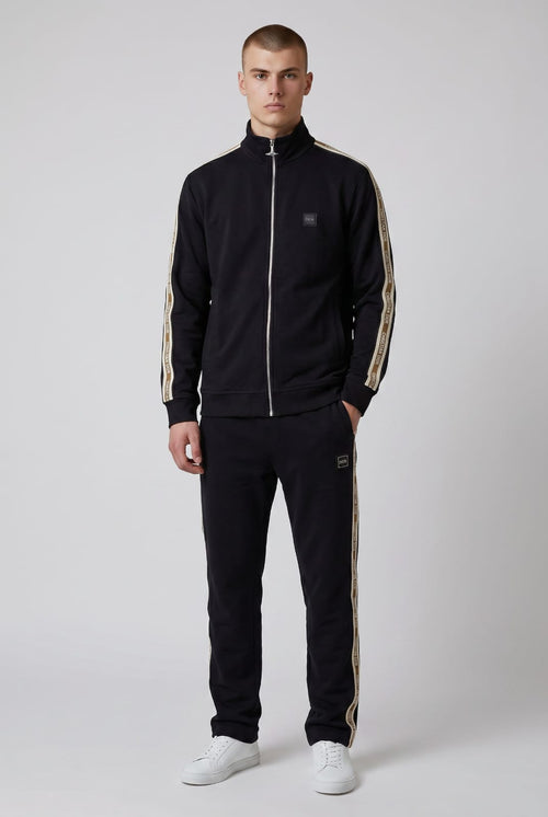christan dior side patti tracksuit - black - Under Attack