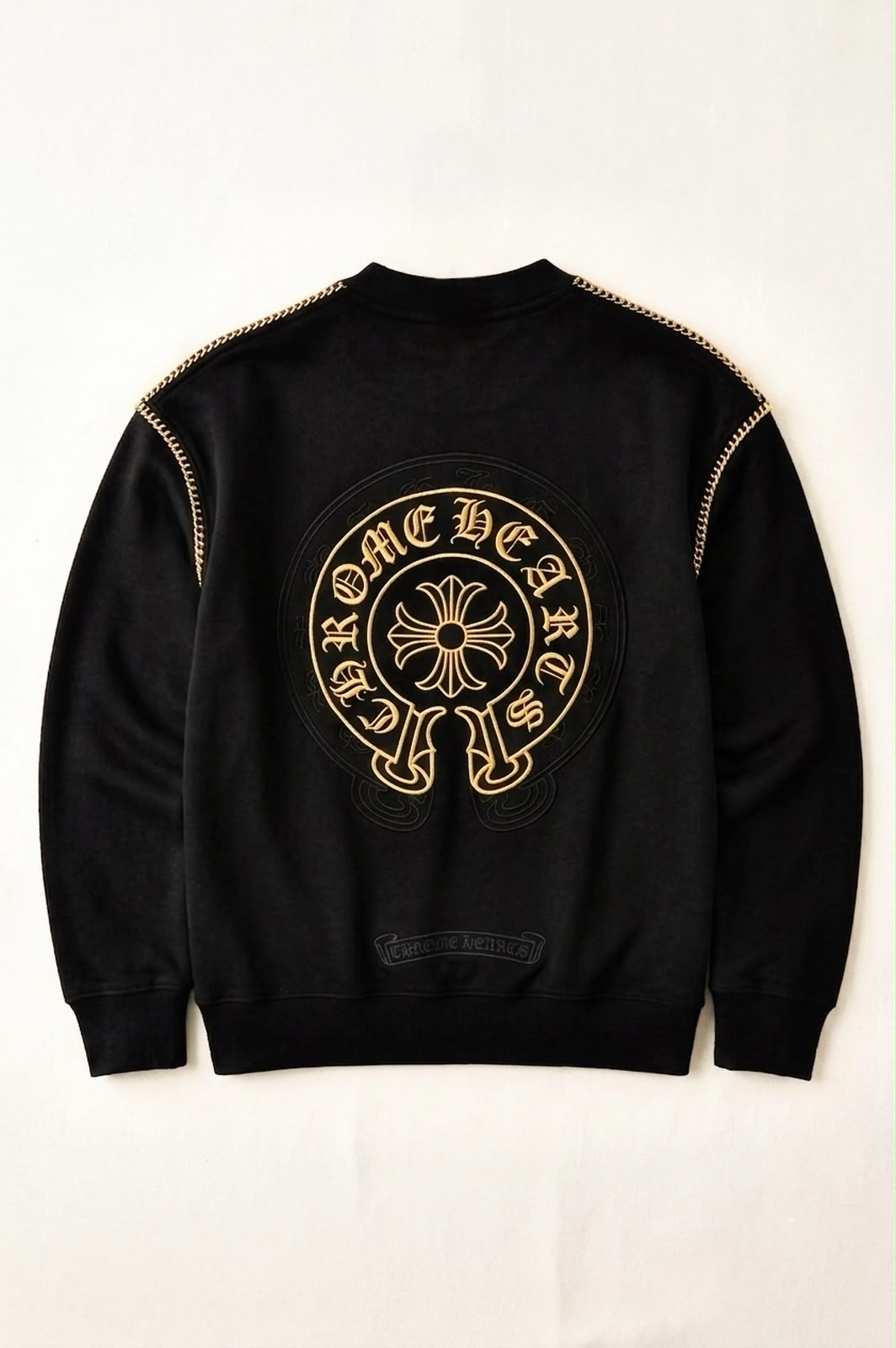 Chrome Royal Grave Sweatshirt - Black - Under Attack
