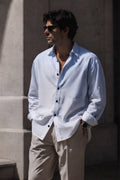 Cloudline Linen Shirt - Under Attack