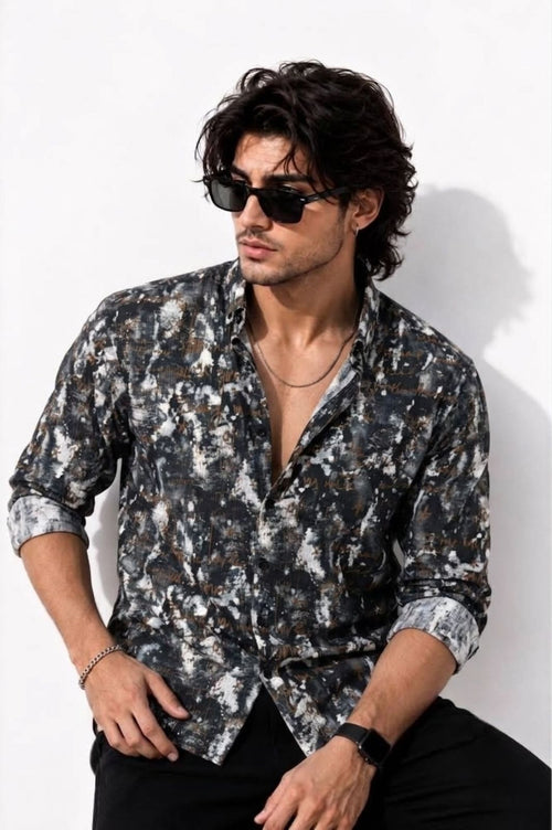 Combat Royale Jacquard Shirt - Under Attack