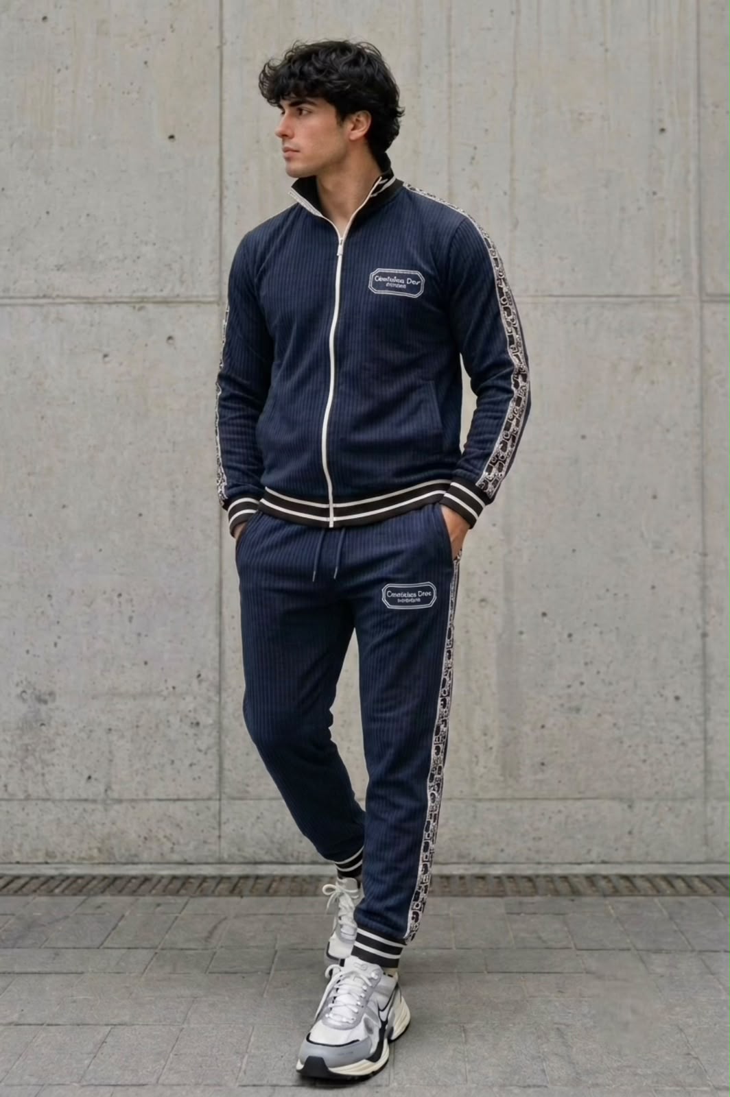 COUDROY TRACKSUIT - NAVY - Under Attack