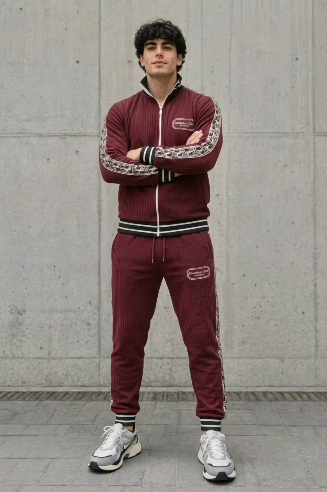 COUDROY TRACKSUIT - WINE - Under Attack
