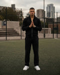 Cozy Embossed Tracksuit - Black - Under Attack