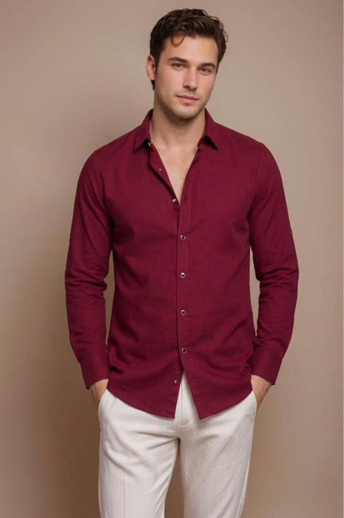 Crimson Crown Signature Shirt - Wine - Under Attack