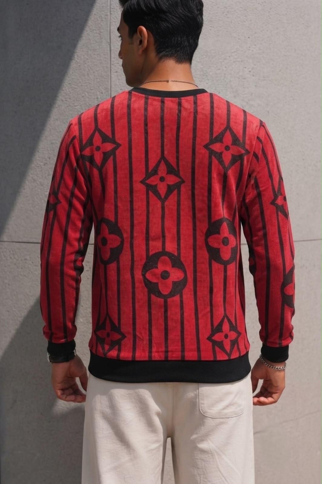 Crimson Strike Sweatshirt - Under Attack