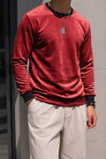 Crimson Velvet Sweatshirt - Under Attack