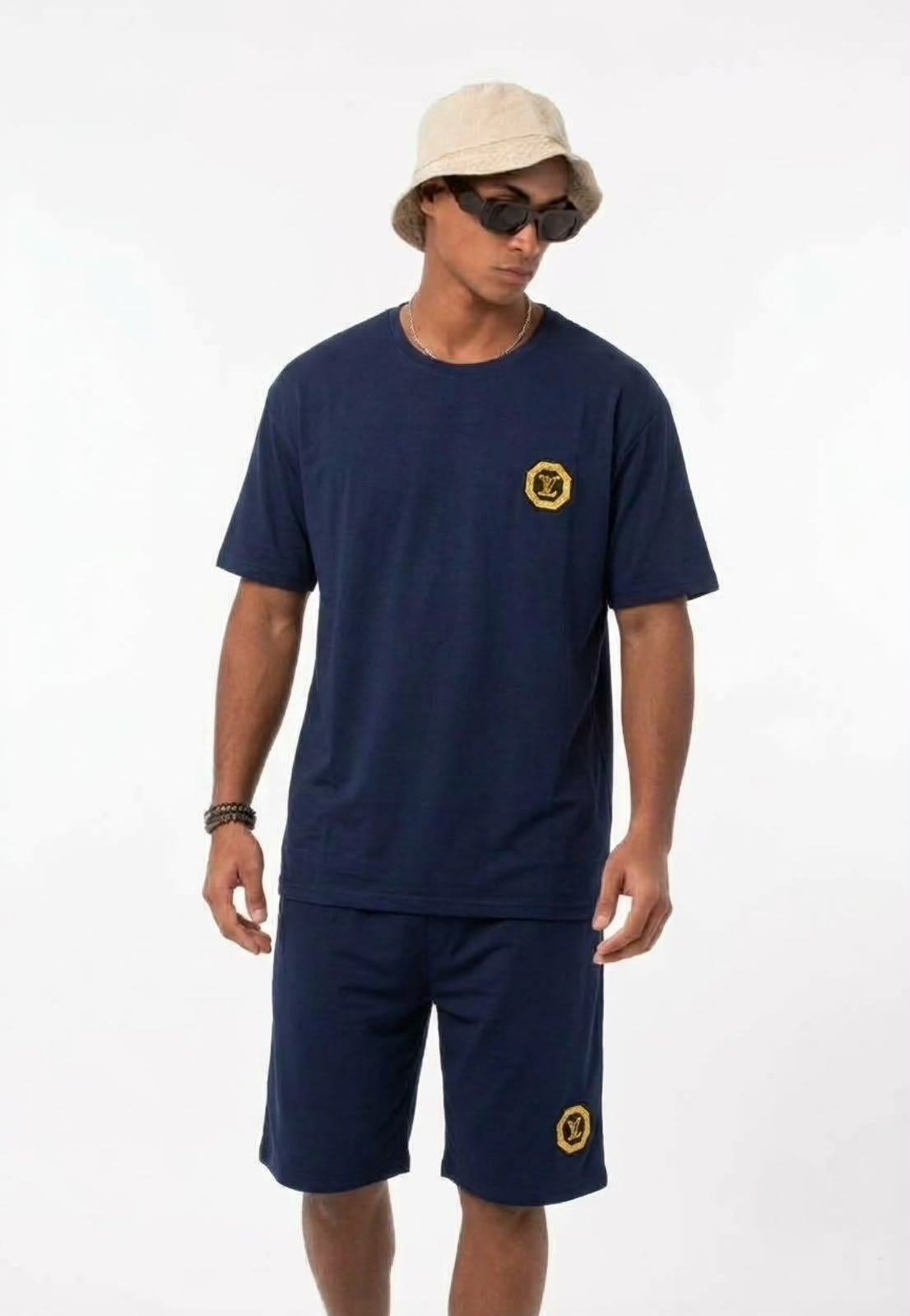 Crownmark Emblem Short Set - Navy - Under Attack