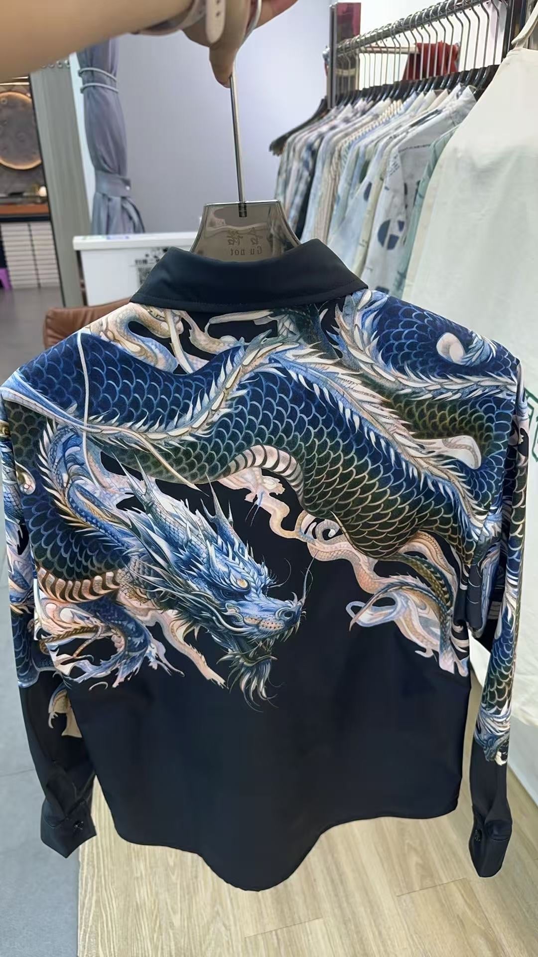 Dragon Venom Shacket - Black - Under Attack