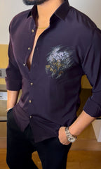 Eagle Japanese Lycra Shirt - Wine - Under Attack