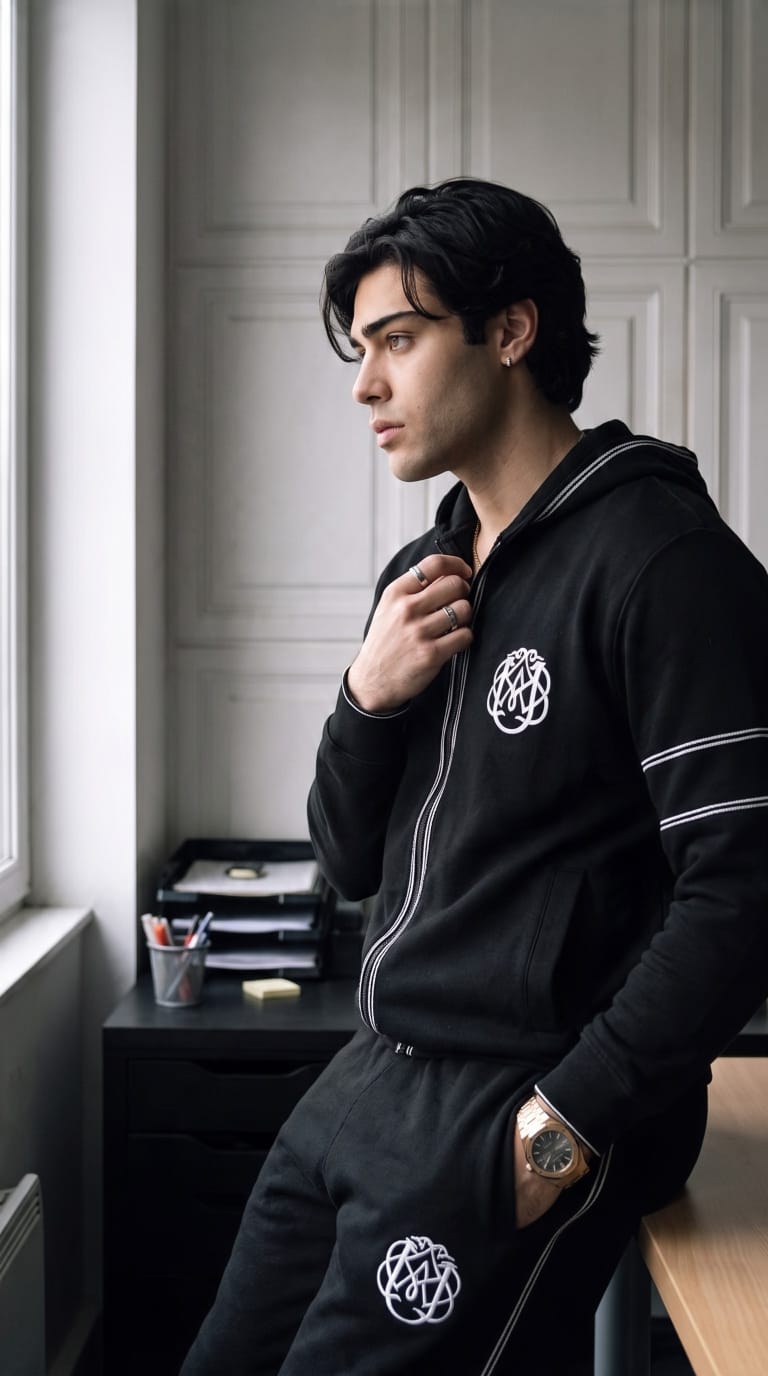 Elite Royal Signature Tracksuit - Black - Under Attack