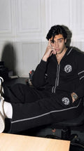Elite Royal Signature Tracksuit - Black - Under Attack