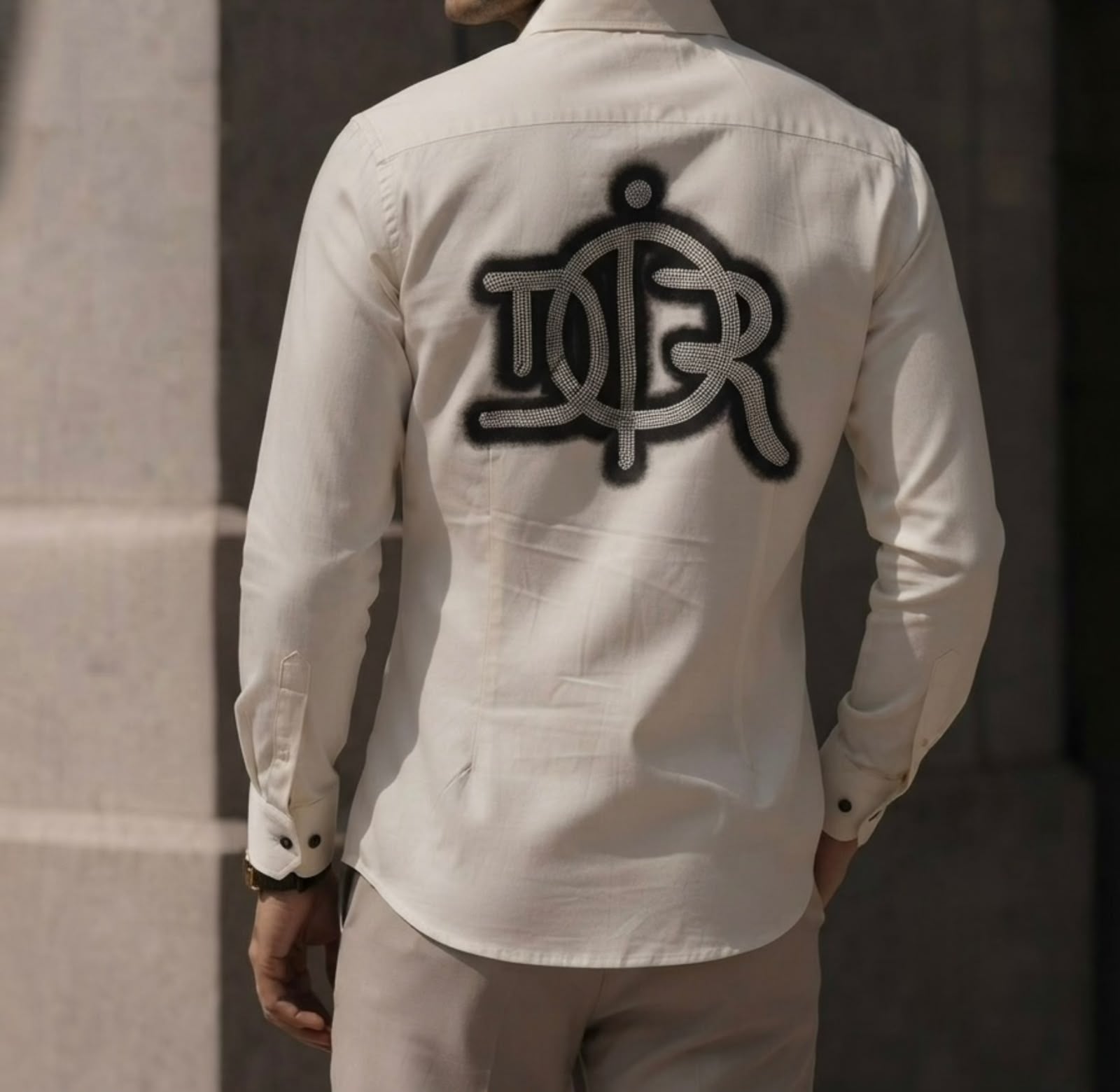 Embroidered Logo Shirt - Under Attack