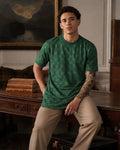 Evergreen Grid T shirt - Under Attack