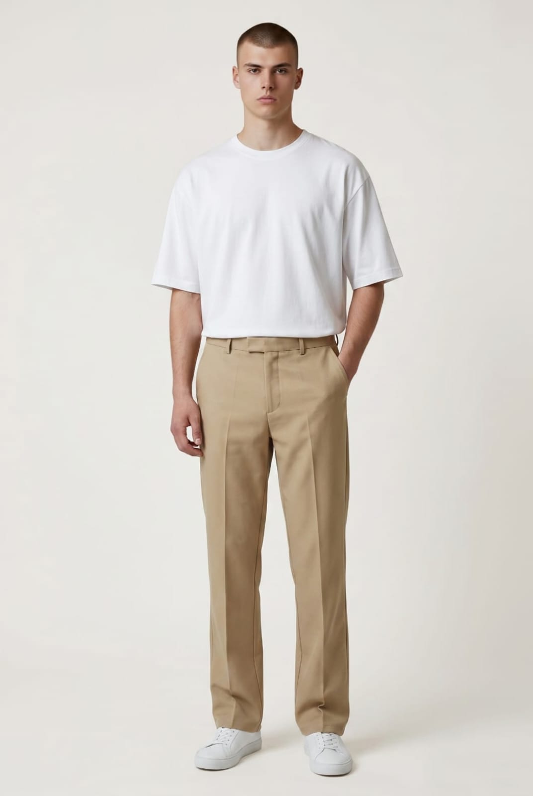 FORMAL TROUSERS - CAMEL - Under Attack